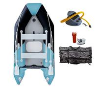 Gommone GLADIATOR LIGHT AK300AD black turquoise - gommone gonfiabile con pavimento in drop-stitch - set: senza motore