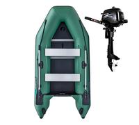 Gommone GLADIATOR LIGHT AK300WF green - gommone gonfiabile con pavimento in legno - set: senza motore
