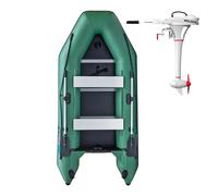 Gommone GLADIATOR LIGHT AK320WF green - gommone gonfiabile con pavimento in legno - set: senza motore