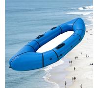 Gommone Per 2 Persone - Barca Gonfiabile In PVC Per Pesca E Tempo Libero, Canotto Gonfiabile Con Fondo Rigido, Incl. Remi, Pompa, Borsa E Kit Riparazione
