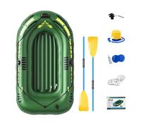 Gommone | Set gommone | Kayak da pesca gonfiabile | Barca per 2 persone | Gommoni gonfiabili per adulti e barche da pesca per rafting | Zattera portatile per barca da pesca per lago con pompa a remi
