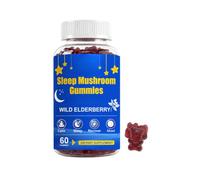 Gommose For Il Recupero Notturno Con Funghi For Un Sonno Profondo | Gomme Gommose For Dormire Al Sambuco Selvatico For Alleviare La Fatica Fisica E Freschezza Mattutina(1pcs)