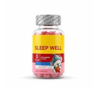 Gommose For Il Sonno Da 0 Kcal For Un Riposo Profondo E Ristoro Mattutino | Gomme Gommose For Dormire A Forma Di Cuore Alla Fragola 60 Conte For Calmare Mente E Corpo(1pcs)