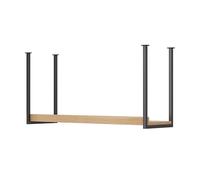GONCBKVN Mensole galleggianti montate al soffitto, mensole portaoggetti da cucina, portabottiglie, mensole espositive sospese, per casa, sala da pranzo, bar
