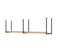 GONCBKVN Mensole galleggianti montate al soffitto, mensole portaoggetti da cucina, portabottiglie, mensole espositive sospese, per casa, sala da pranzo, bar