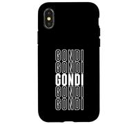 Gondi Custodia per iPhone X/XS