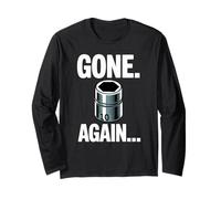 Gone. Again... 10MM Socket Meme Car Guy Humor Meccanico Auto Maglia a Manica