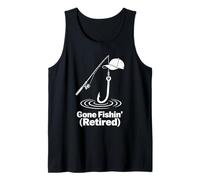 Gone Fishin, Design umoristico Rilassato in Pensione Canotta