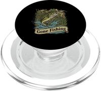 Gone Fishing - Trotta larga mimetica per pesca all'aperto PopSockets PopGrip per MagSafe