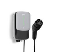 GONEO Wallbox 7kW Stazione di Ricarica 8A-32A OCPP Monofase 230V con cavo da 5m Scheda RFID Protezione IP65 IK10 Controllo Tramite App Wi-Fi Bluetooth Ricarica Programmata