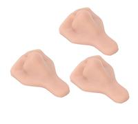 Gonetre 3PCS Modello di Naso in Silicone Morbido Flessibile Riutilizzabile Simulazione Modello di Naso in Silicone 3D per La Pratica di Insegnamento a Studenti di Medicina e (Colore della pelle medio)