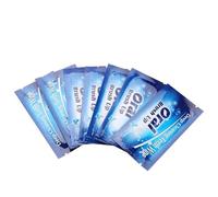 Gonetre 50 Pz Salviette per Pulizia Dentale Strumento per Sbiancamento Denti Panno per Igiene Orale Panno per Denti e Denti Aromatizzati Panno Monouso per Viaggio Casa Ufficio Tessuto