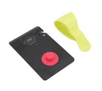 Gonetre Carta per Interruttore in Vetro per Vetro per Auto Tungsten Pin di Emergenza Strumento di Emergenza Cantina di Sedile in Frantumi di Vetro Temperato per Veicoli Driver ABS