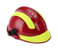 Gonetre Casco di Sicurezza di Salvataggio con Guscio Resistente Al Calore, | Calotta in ABS, Assorbimento degli Urti, Ritardante di Fiamma, Sottogola, Parte Superiore Ventilata, Soccorso All'aperto,