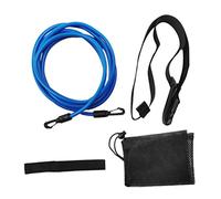 Gonetre Cintura da nuoto 20 x 20 x 4 cinghie per allenamento nuoto corde elastiche fasce da nuoto stazionario nuoto imbracatura da nuoto cintura statica nuoto