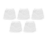Gonetre Confezione da 5 Calzini per Skimmer per Piscina, Prefiltro in Nylon | Rete Ultrafine, Riutilizzabile, Cattura Foglie, , Capelli, Detriti, Protegge la Pompa, Adatto a Vasche Idromassaggio