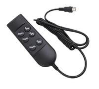 Gonetre Controller della Sedia a Sollevamento 6 Tasti di Alimentazione Sollevamento Controllo delle Mani con Connettore a 5 Pin per 2 Reclinabili Elettrici Motore Materiale ABS Premium