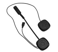 Gonetre Cuffie Bluetooth per Casco da Motociclista con Riduzione del | Bluetooth 5.0, Chiamate in Vivavoce, Batteria da 8 Ore, Batteria Al Litio da 180 MAh, Impermeabile per Tutti i di Casco
