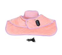 Gonetre Cuscinetto Riscaldante per Spalle Massaggiatore Supporto per Spalle Avvolgimento Riscaldato Elettrico 3 Marce Riscaldamento Rapido Cuscinetto per Massaggio Vibrante Tutore per Vita