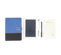 Gonetre Digital Smart Pen Notebook Board di Scrittura Set di Sincronizzazione in Tempo Reale Digitalizzazione a 360 Gradi Angolo di Scrittura OCR Riconoscimento BT5.0 Connettività BT5.0 (Blu)