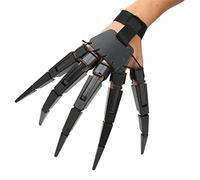 Gonetre Dita Articolate di Halloween Indossabili Orribili Estensioni delle Dita Forniture per Le Dita del Cosplay di Dita Flessibili per Il Cosplay di Halloween e Decorazioni (Destra)