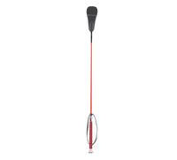 Gonetre Equipaggiamento per da Cavallo per Equestri Attrezzature Equestri 68 Cm con Cinghia da Polso in Gomma Maniglia Non Slip per per (Rosso)