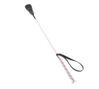 Gonetre Equipaggiamento per da Cavallo per Equestri Attrezzature Equestri 68 Cm con Cinghia da Polso in Gomma Maniglia Non Slip per per (Rosa)