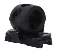 Gonetre Helmet Thricewer Porta del Supporto in Plastica Torcia Montaggio Regolabile Risposta per la Caccia Al Softa (1 pollice)