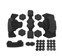 Gonetre Kit di Imbottitura di Imbottitura del Casco Mayer Mey Mery Meyrective Maye Protective Bike Bike Cuscshions Waterproof Comfort Regolable EVA Regolabile per Caschi Sportivi e (#1)