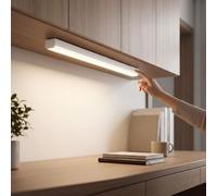 Gonetre LED Wall Sconce Wall Light 24W 3000K Warm White Linear Light (50 | Alluminio Pressofuso, Classificazione IP43, Montaggio Verticale o Orizzontale, Ideale per Soggiorno Camera da Letto Corridoio