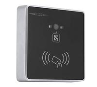Gonetre Lettore di Schede, Controllo Accessi con Codice a Barre QR per Wiegand 26 34 TTL, Scheda IC ID EM 125Khz, Formato Scatola 86 (carta d'identità)