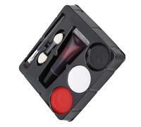 Gonetre Makeup Blood Set FINUCE Blood Halloween Props Makeup Face Painting Tool Kit di Strumento Ecologico Non Tossico per la Pelle a Base D'acqua 3 Colori Portili Leggeri per Festival