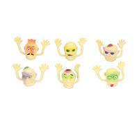 Gonetre Mini Burattini da Dito, Set di Scherzi con Mostri di Halloween | Materiale in PVC Spaventoso, Oggetti di Scena Horror Realistici per la Narrazione di Feste, Adatto a Bambini e Adulti
