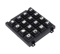 Gonetre Modulo Tastiera Modulo Tastiera 4x4 Pulsanti Modulo Tastiera Tastiera a 16 Pulsanti Modulo Tastiera Esterna Moduli Tastiera con 16 Tasti Pulsanti 4x4 Tastiera Grande Esterna per