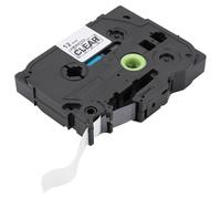 Gonetre Nastro per Etichette da 12 Mm Compatibile con per KZe 231 431 531 631 731, Lunghezza 8 M, su Bianco Rosso Blu Giallo Verde, Stampa Rapida, Stampa Trasparente, Adesivo Forte, per (Tze-131)