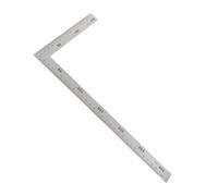 Gonetre Righello Angolare di 90 Gradi in Acciaio Inossidabile per (300 | Durevole Righello Quadrato in Metallo da 300 Mm 500 Mm, Scala a Doppio , Strumento per la Lavorazione del Legno Resistente