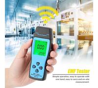Gonetre Sensore Intelligente AS1392 Tester EMF del Radiometro Elettromagnetico Digitale con Display LCD per Elettrodomestici Elettrici Home Office Linee di Alimentazione Ad Alta