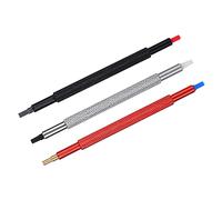 Gonetre Set di 3 pezzi per orologio da polso, con pulsante di montaggio, per orologiai, strumento di riparazione per orologi, 11 x 4 x 1 cm, Set di 3 presse per orologi