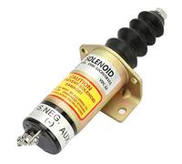 Gonetre Solenoide di arresto del combustibile solenoide 17 * 8 * 5 12V acciaio alloggiamento motore Shut Off Stop solenoide sostituzione kit 1504