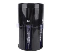 Gonetre Sorter Automatic Coin Machine Digital Electric 5 in 1 Coin Counter Stree per Office ABS Compact Space Risparmio Efficienza Migliorata