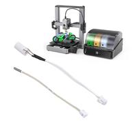 Gonetre Termistore Riscaldatore in Ceramica Adatto per Stampante 3D Hi Combo Anello Riscaldante 100 W Cavo di Misurazione della Temperatura Elemento Riscaldante Durevole Ad Alte