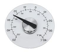 Gonetre Termometro per Esterni Trasparente Contatore a Temperatura Impermeabile Design Elegante per la Fattoria Domestica