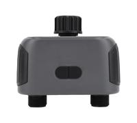 Gonetre Timer per Irrigazione WiFi, Controller Intelligente per Valvola Dell'acqua a 2 Uscite con , Supporta Irrigazione a Goccia, Ritardo Meteorologico, Temporizzazione del Ciclo,