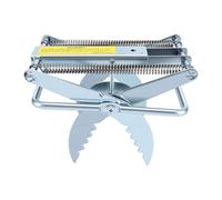 Gonetre Trappola a Forbice per Talpe, Trappola Riutilizzabile Easy Step per | Acciaio Zincato Impermeabile, Installazione Senza Scavi, Grilletto con Chiusura a Scatto, Adatto Alla Scuola Materna del