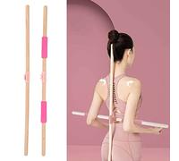 Gonetre Yoga Rod Cross, Humpback Correction, Anti-Hump Yoga Stick per la Schiena e Il Collo, Postura Postura Correzione Back Support Stick Yoga Correzione Posteriore, Personale di
