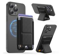 GONEZ per portafoglio magnetico, compatibile con MagSafe, per iPhone 15/14/13/12 Series, nero