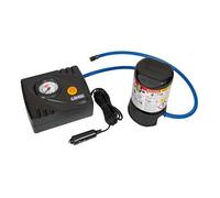 GONFIA E RIPARA KIT FORATURA AUTO GOMME RUOTA PNEUMATICO EMERGENZA + COMPRESSORE