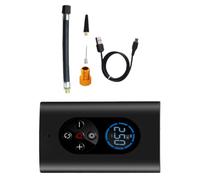 Gonfia Ruote Auto Portatile Wireless, Compressore Aria Ricaricabile Nero | Schermo LED ad Alta Definizione, Spegnimento Automatico, USB Reverse Charge Colore Casuale