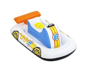 Gonfiabile Bestway 41480 Auto Sportiva cavalcabile Multicolor, per giochi