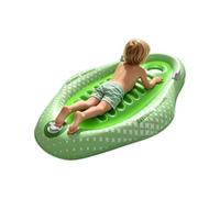 Gonfiabile Body Board for Kids - Surfboard with View Window & Handles | Built-in Press Pump Swim Float | Lightweight Portable Boogie Board for Beach, Lake & Pool